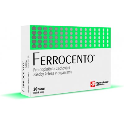 PharmaSuisse Ferrocento 30 tablet – Zboží Mobilmania