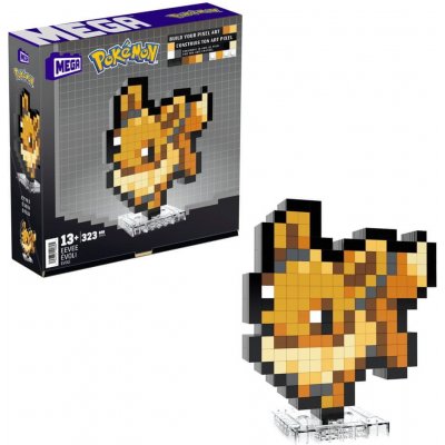 Mega Bloks Mega Pokémon Pixel art - Eevee – Zbozi.Blesk.cz