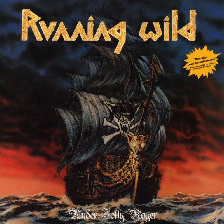 Running Wild - UNDER JOLLY ROGER /LP