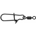 SPRO Karabina s obratlíkem Matte Black Easy Snap + Rolling Swivel vel.0+10 8kg 13ks – Zboží Mobilmania