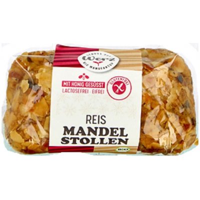 Werz Rýžovo-mandlová Štola bez lepku Vánoční limitka 250 g – Zboží Dáma