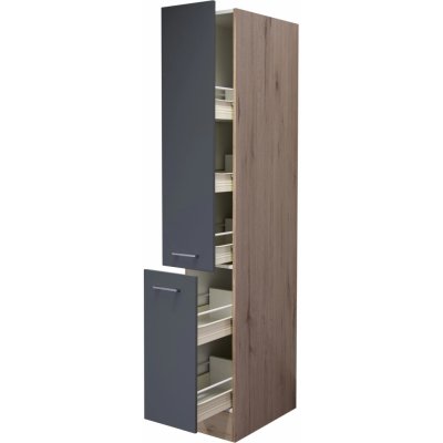 Flex-Well Kuchyňská skříňka Morena vysoká 30 x 200 x 57,1 cm – Zboží Dáma