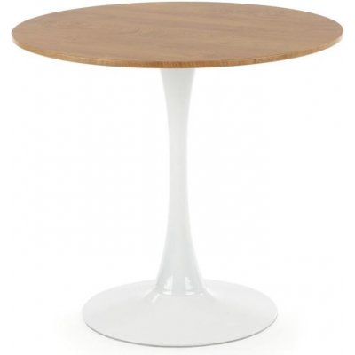 Halmar Jídelní stůl Sting přírodní dřevo / bílá – Zbozi.Blesk.cz