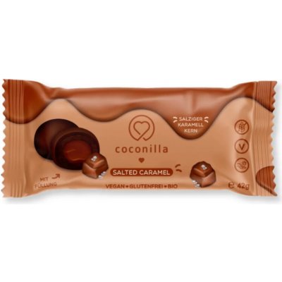 coconilla Datlové kuličky slaný karamel 42 g – Zboží Dáma