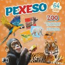 Karetní hra JM Pexeso v sešitu zvířátka ZOO s krabičkou a omalovánkou