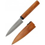 Nůž na ovoce Kai s dřevěným obalem na čepel 9 cm – Zboží Dáma