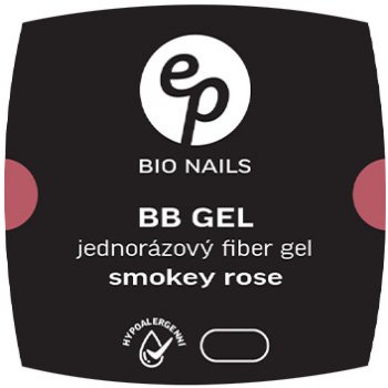 BIO nails BB Fiber SMOKEY ROSE jednofázový hypoalergenní gel 5 ml