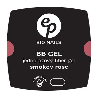 BIO nails BB Fiber SMOKEY ROSE jednofázový hypoalergenní gel 5 ml
