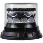 PROFI LED maják 12-24V 24x3W červený čirý 133x110mm, ECE R10 – Zboží Mobilmania