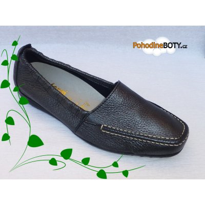Vitaform mokasíny kožené lesklé – Zboží Dáma
