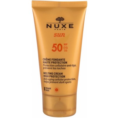 Nuxe Sun hedvábný krém na obličej SPF50 50 ml – Zbozi.Blesk.cz