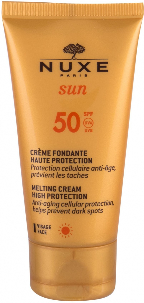 Nuxe Sun hedvábný krém na obličej SPF50 50 ml od 286 Kč - Heureka.cz