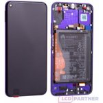 LCD Displej + Dotykové sklo + Rám Huawei Nova 5T - originál – Zboží Mobilmania