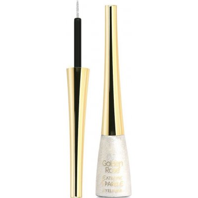 Golden Rose Extreme Sparkle oční linky 1 stříbrné 5,5 ml