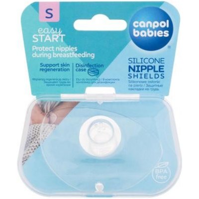 Canpol Babies Easy Start Silicone Nipple Shields 2 ks