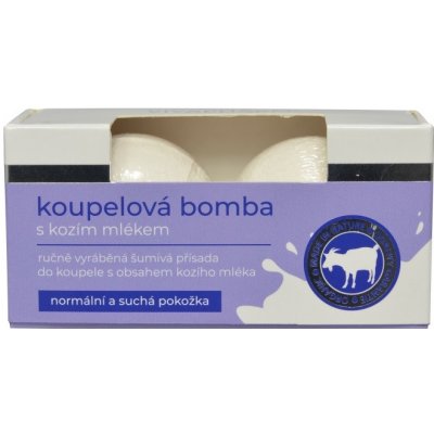 Vivapharm koupelová bomba s kozím mlékem 2 x 75 g dárková sada – Zbozi.Blesk.cz