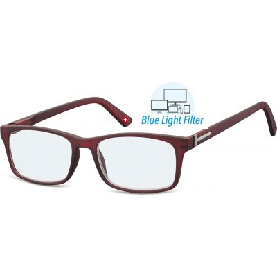 Montana Eyewear BLF73C červená bez dioptrií – Sleviste.cz