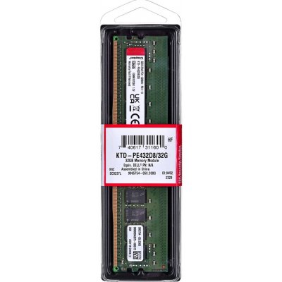 Kingston DDR4 32GB 3200MHz CL22 KTD-PE432D8/32G – Zboží Živě