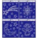 Okenní fólie 30 x 33,5 cm zimní motivy Měsíc – Hledejceny.cz