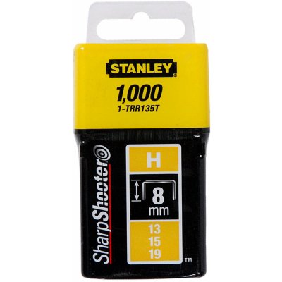 Spony 8mm typ H bal. 1000ks STANLEY 1-TRR135T – Zbozi.Blesk.cz