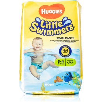 Huggies Little Swimmers 3-4/7-15 kg 12 ks