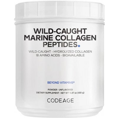 Codeage Wild Caught Marine Collagen Peptides 450 g – Hledejceny.cz