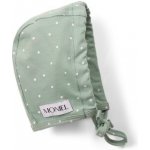 Moniel Dětská rostoucí zavazovací čepice s kšiltem Dots Mintová – Hledejceny.cz