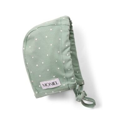 Moniel Dětská rostoucí zavazovací čepice s kšiltem Dots Mintová – Hledejceny.cz