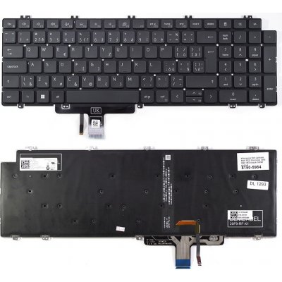 česká klávesnice Dell Latitude 5520, 5521 Precision 3560, 3561 černá CZ/SK podsvit – Hledejceny.cz