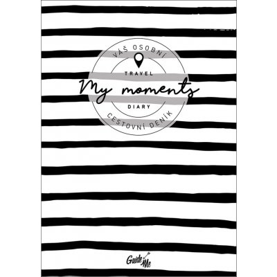 My Moments - cestovní deník / pruhovaný – Zboží Mobilmania