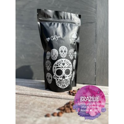 Los Muertos Výběrová káva Brasilia Bob o link Mirim jemně mletá na Espresso 250 g – Zboží Dáma