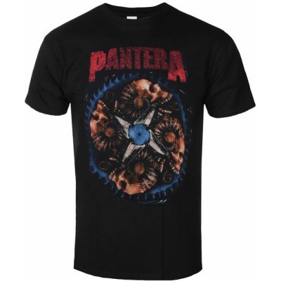 tričko metal NNM Pantera Circle Skulls černá