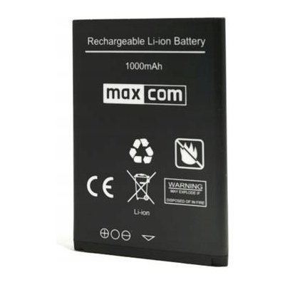 Powery Maxcom MM550BB 1000mAh – Zboží Mobilmania