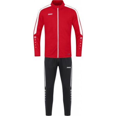 Jako Power Tracksuit Kids červená – Zboží Mobilmania