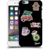 Pouzdro a kryt na mobilní telefon Apple Picasee ULTIMATE CASE Apple iPhone 6/6S - Christmas Stickers