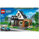 LEGO® City 60398 Rodinný dům a elektromobil – Hledejceny.cz