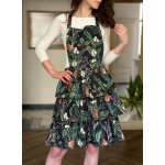 Hortensias Home Dámská zástěra Christmas forest s volánky – Hledejceny.cz