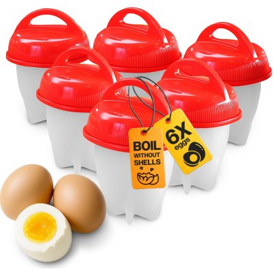 Pronett Silikonové formy na vaření vajec 6 ks – Zboží Mobilmania