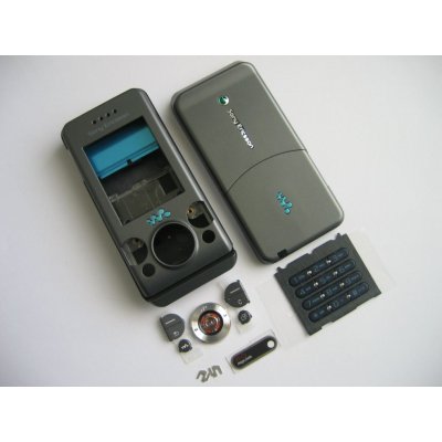 Kryt Sony Ericsson W580i šedý