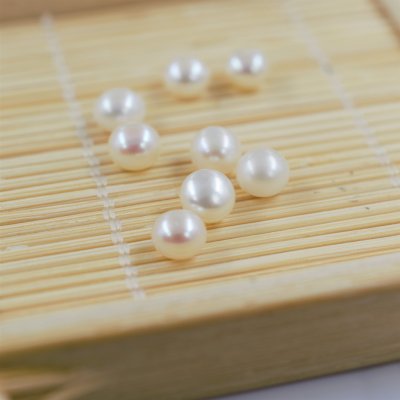 Perla sladkovodní bílá 5-5,5mm polovrtaná - Obsah balení 1 ks PP 130 – Hledejceny.cz