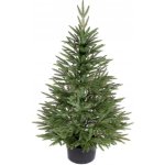 zanapo.cz Umělý vánoční stromeček Smrk Nordic 3D v květináči 140 cm – Zboží Mobilmania