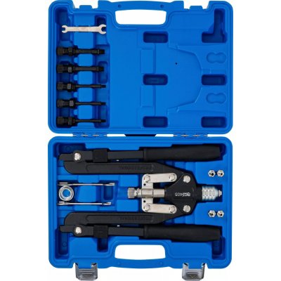 BGS 405 Nýtovací kleště na trhací a maticové nýty 2,4 ÷ 4,8 mm. Sada v kufru – Zbozi.Blesk.cz