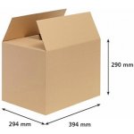 Obaly KREDO Kartonová krabice 400 x 300 x 300 mm 3VVL – Zboží Živě