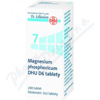 MAGNESIUM PHOSPHORICUM DHU POR D6 TBL NOB 200