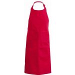 Kariban Zástěra s laclem K885 Red – Hledejceny.cz