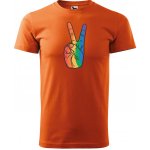 Sablio Love & Peace oranžové – Hledejceny.cz