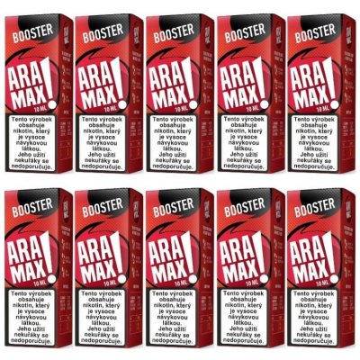 Aramax Booster PG50/VG50 18mg 10x10ml – Zboží Mobilmania