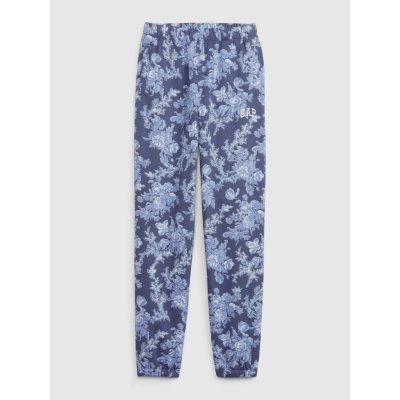 Gap × LoveShackFancy dětské tepláky Modrá – Zbozi.Blesk.cz