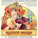 Alfons Mucha Antistresové omalovánky pro dospělé