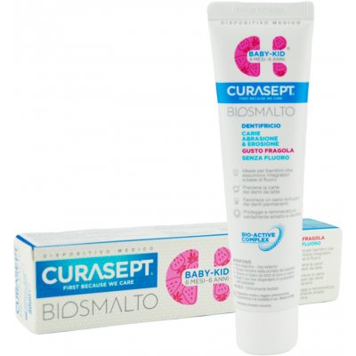 Biosmalto jahoda s fluoridem 50 ml – Hledejceny.cz